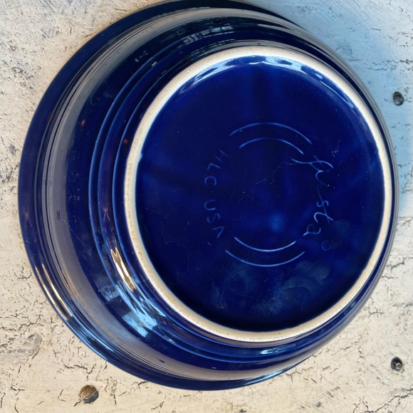 1 Fiesta Ware Cobalt 1 Qt Serving Bowl - Picture 4 of 10